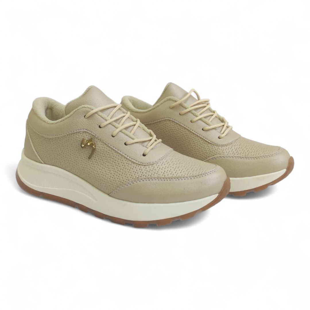 Tenis Mujer VL5 Champagne