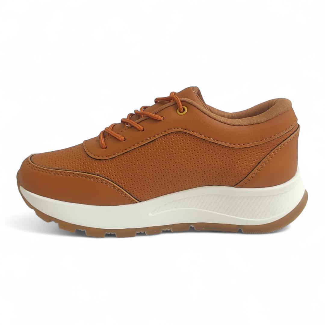 Tenis Mujer VL5 Miel