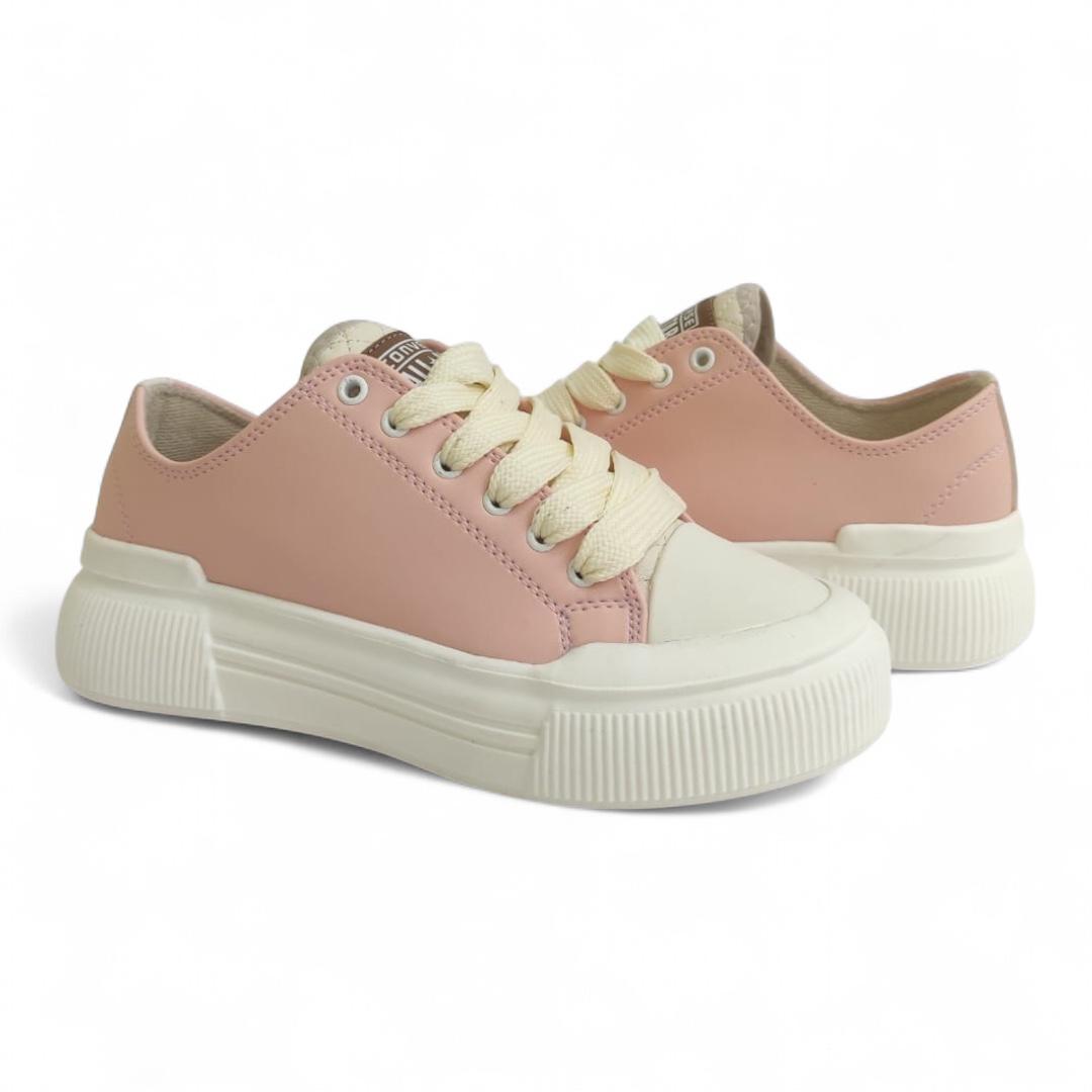Tenis mujer CNV ROSADO