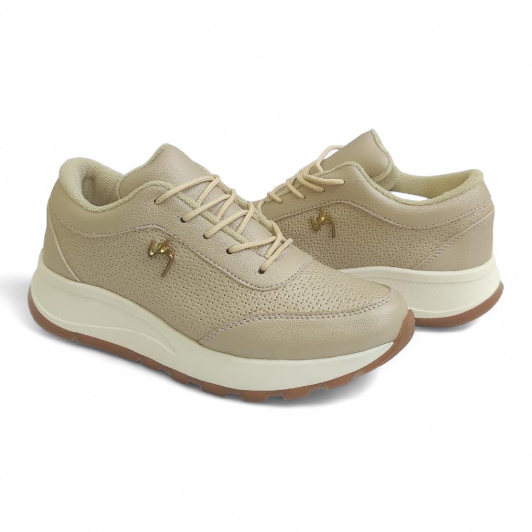 Tenis Mujer VL5 Champagne