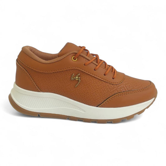 Tenis Mujer VL5 Miel