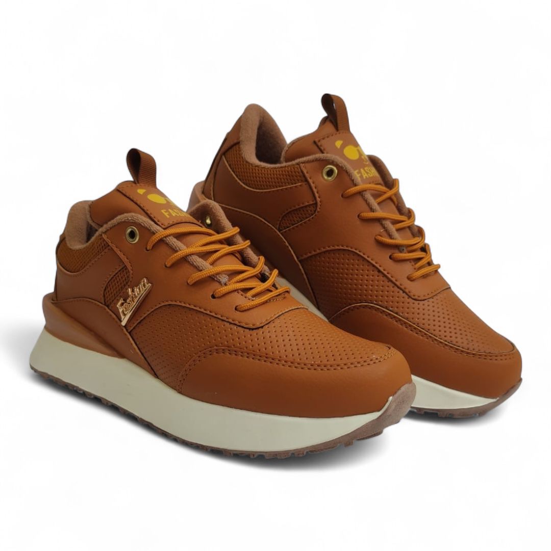 Tenis Mujer OXF Miel