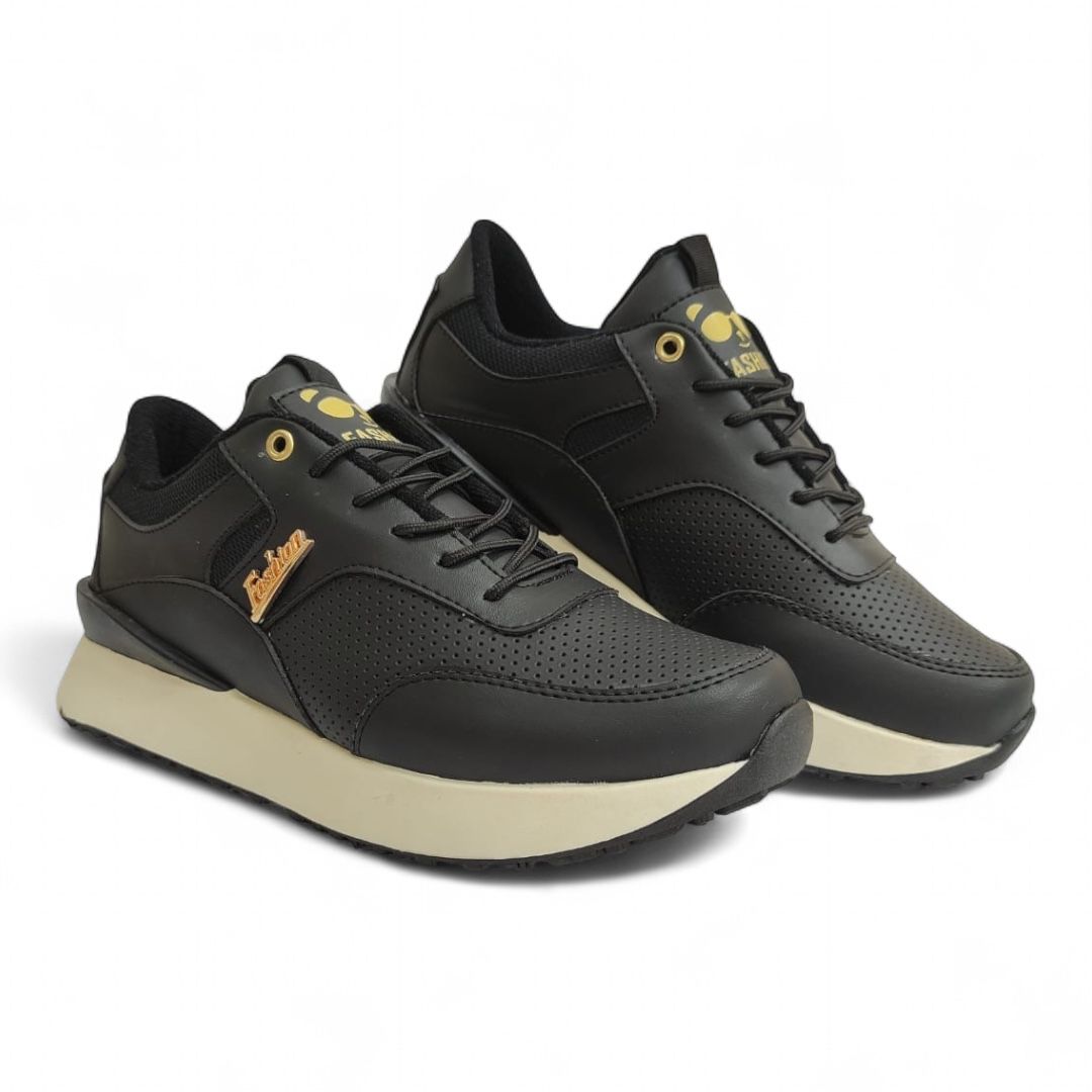 Tenis Mujer OXF Negro