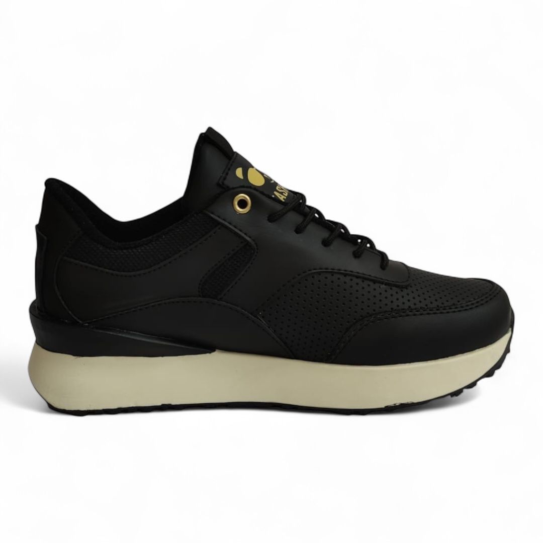 Tenis Mujer OXF Negro