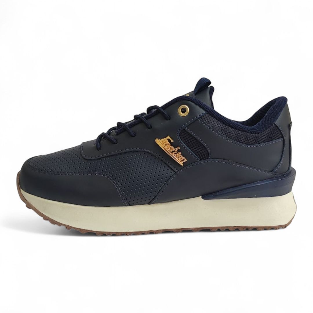 Tenis Mujer OXF Azul