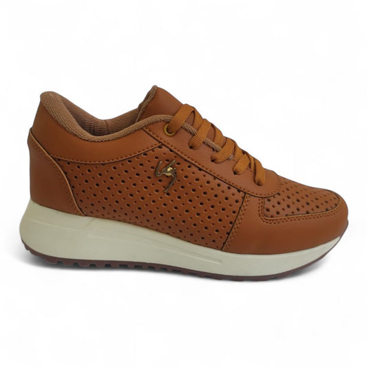 Tenis Mujer VL6 Miel