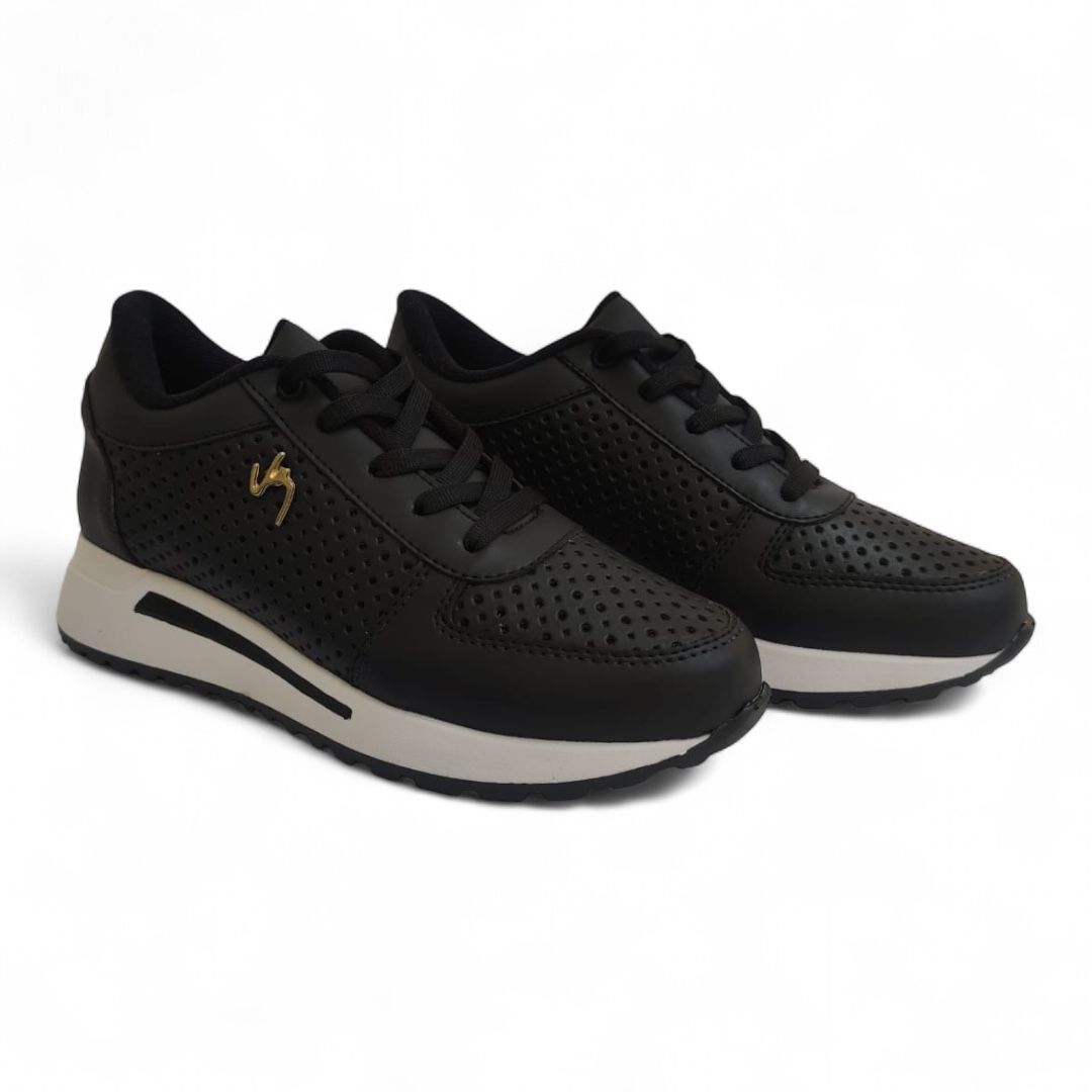 Tenis Mujer VL6 Negro