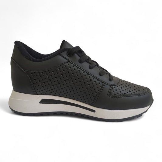 Tenis Mujer VL6 Negro